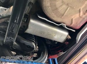 Ford Fiesta Stainless Steel Back Box Delete With Twin Tailpipe Proflow Custom Exhausts (4)