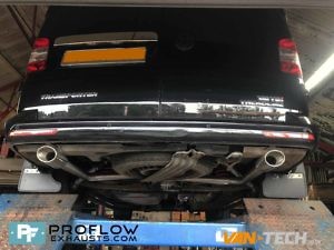 VW Transporter Custom Exhaust