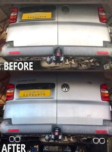 VW Transporter T5 With Proflow Exhausts Mid And Rear Stainless Steel Exhaust (3)