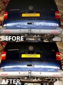 Proflow Exhausts Stainless Steel Vw T5 Transporter Volkswagen Mid Rear With Siingle Twin Tip (7)