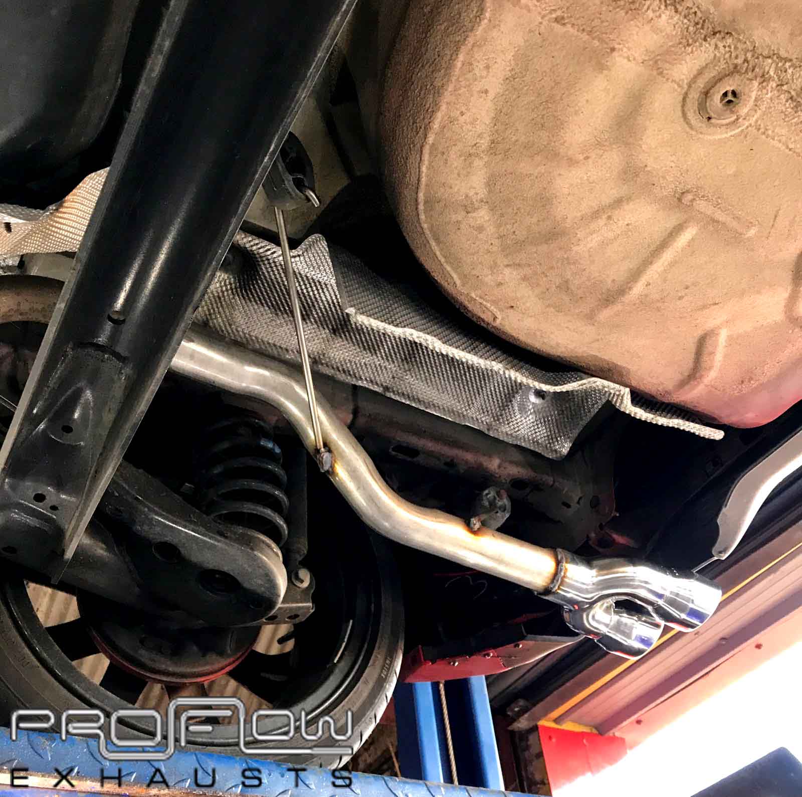 Ford Fiesta Stainless Steel Back Box Delete With Twin Tailpipe Proflow