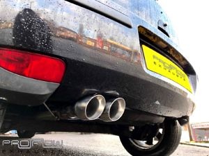 Proflow Exhausts Vauxhall Corsa Stainless Steel Back Box Delete With Twin Tip Tailpipe (2)