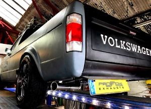 VW Caddy Mid And Rear 1 Box 2 1 2 Inch Pipe Stainless Steel Exhaust System Proflow (2)