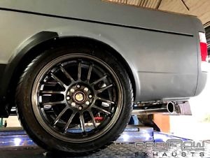 VW Caddy Mid And Rear 1 Box 2 1 2 Inch Pipe Stainless Steel Exhaust System Proflow (5)