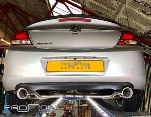 Proflow Exhausts Vauxhall Insignia Middle And Dual Rear Stainless Steel Exhaust System (2)