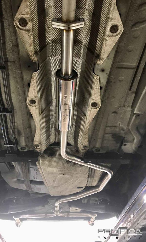 Vauxhall Insignia Middle and Dual Rear Stainless Steel Exhaust