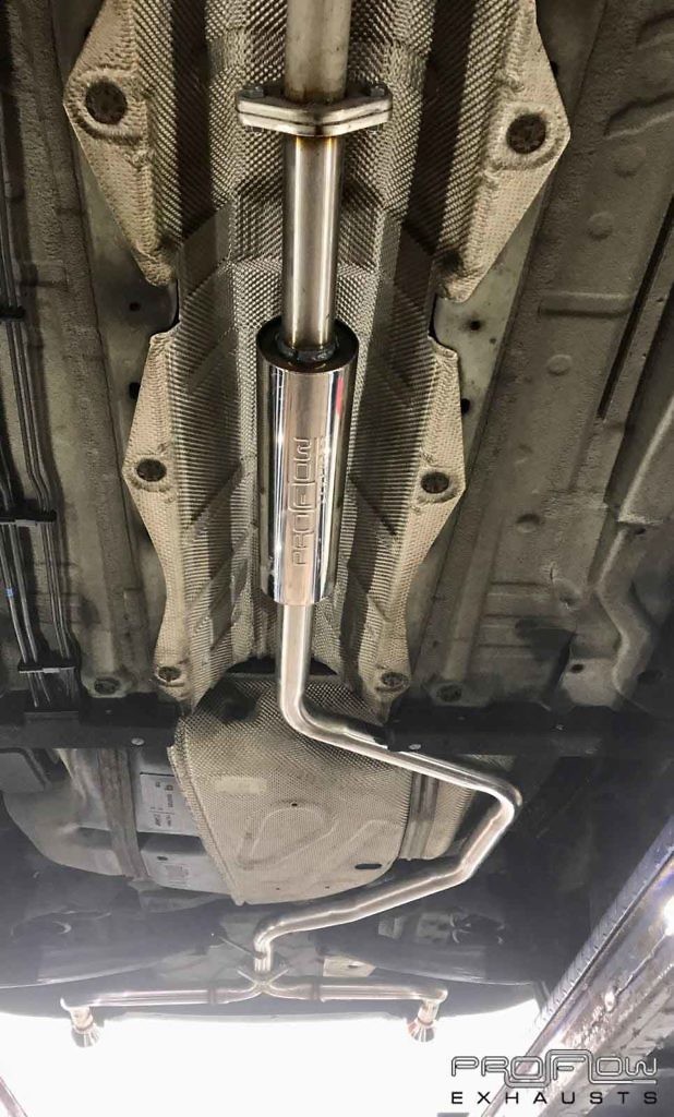 Vauxhall Insignia Middle and Dual Rear Stainless Steel Exhaust