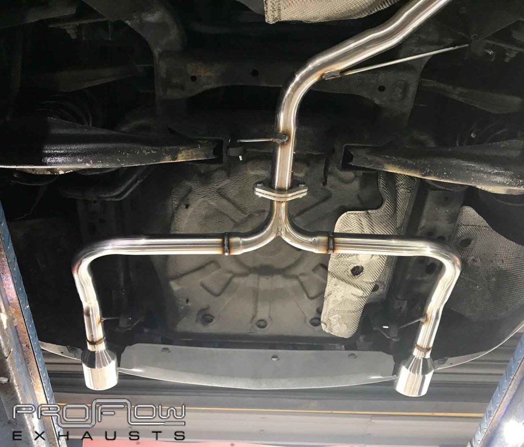 Vauxhall Insignia Middle and Dual Rear Stainless Steel Exhaust