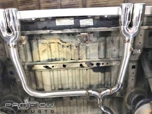 Vauxhall Vivro Fitted With Proflow Exhausts Stainless Steel Pipe Work Dual Twin Exhaust Tailpipes (3)