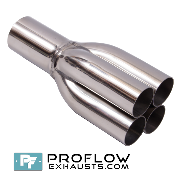 4 Into 1 Collector Stainless Steel Proflow Exhausts