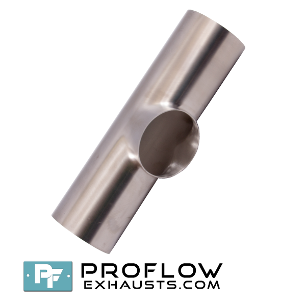 Proflow exhausts stainless steel pulled tee