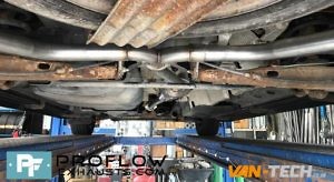 VW Transporter T5 Van Fitted With Stainless Steel Middle And Rear Exhaust System (5)