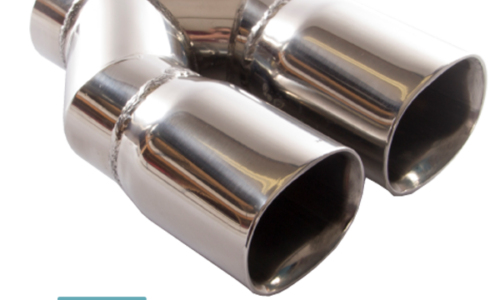 Proflow Exhausts Stainless Steel Twin Square Tailpipe TX141