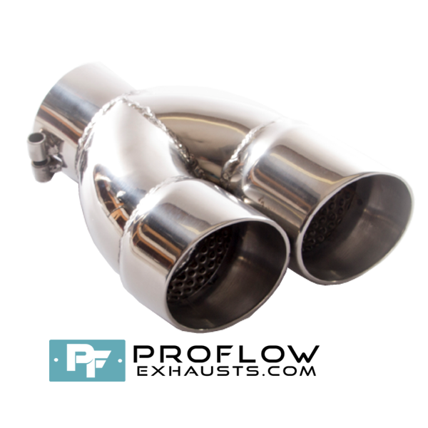 Proflow Exhausts Twin Round Tailpipe TX139