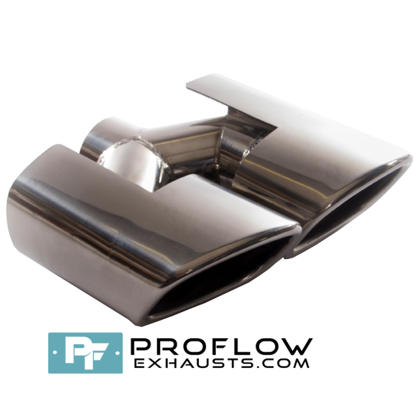 Proflow Exhausts Stainless Twin Staggered Square Tailpipe TX183L/R