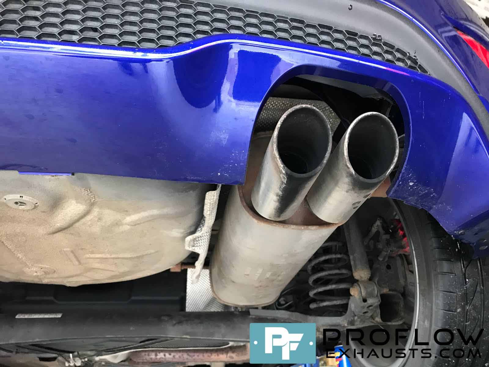 Ford Fiesta Fitted With Proflow Exhausts Stainles Steel Exhaust System