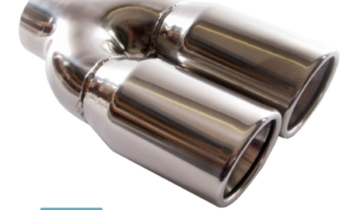Proflow Exhausts Stainless Steel Twin Round Tailpipes TX001