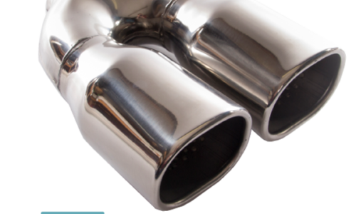 Proflow Exhausts Stainless Steel Twin Square Tailpipe TX003