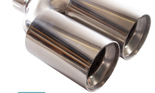 Proflow Exhausts Stainless Steel Twin Round Tailpipe TX005