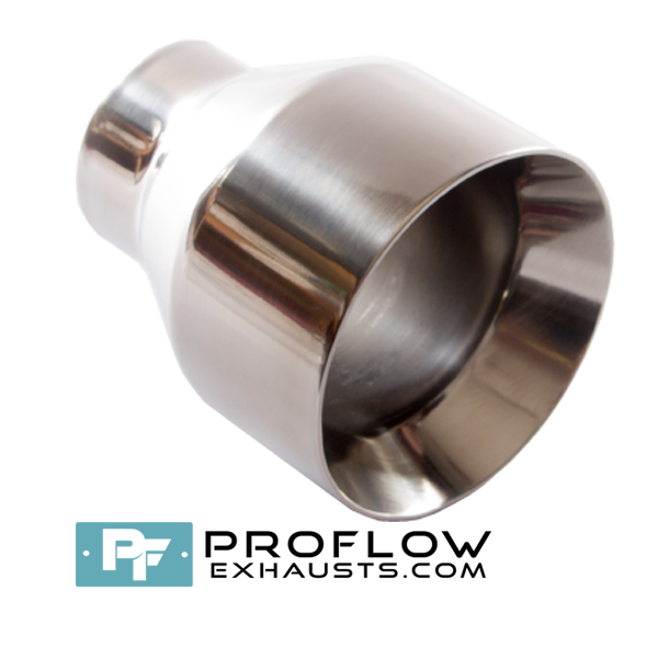 Proflow Exhausts Stainless Steel Tailpipe Round TX076