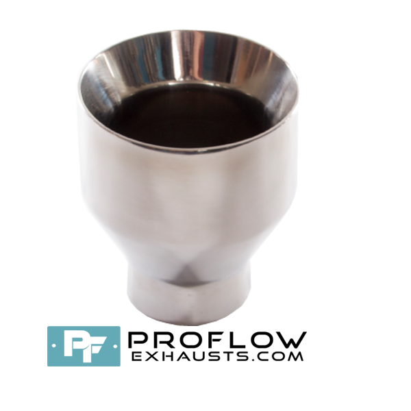 Tx076-2 Proflow Exhausts Stainless Steel Tailpipe Round TX076
