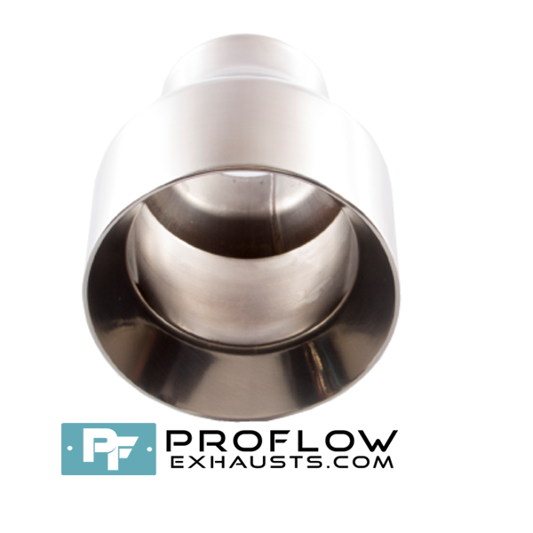 Tx076-3 Proflow Exhausts Stainless Steel Tailpipe Round TX076