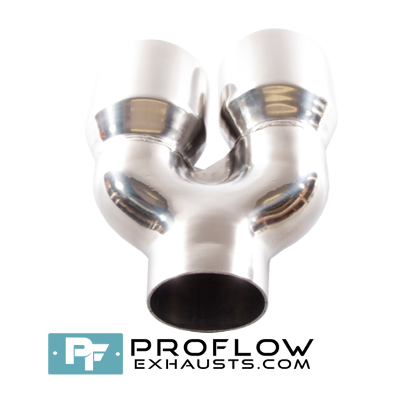 Tx084R-3 Proflow Exhausts Stainless Steel Twin Staggered Round Tailpipe TX084L/R