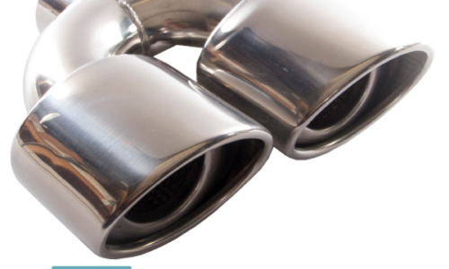Proflow Exhausts Stainless Steel Twin Oval Tailpipe TX088