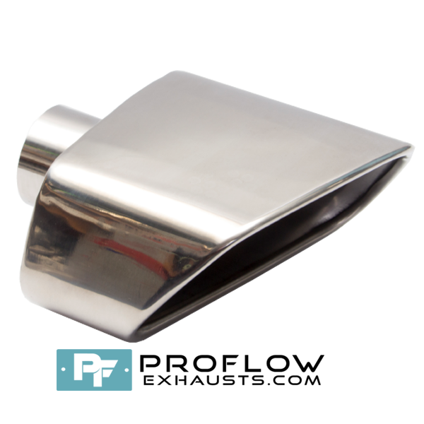 Proflow Exhausts Stainless Staggered Oval Tailpipe TX107L/R