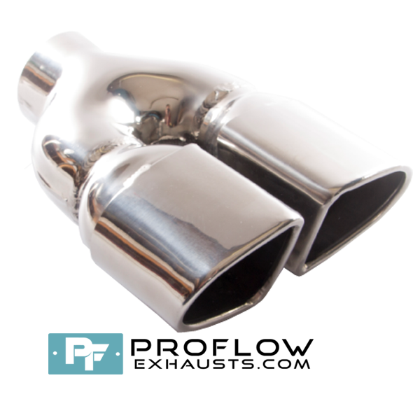 Proflow Exhausts Stainless Steel Twin Tailpipe TX108