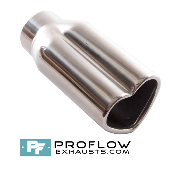 Proflow Exhausts Tailpipe Love Heart TX161