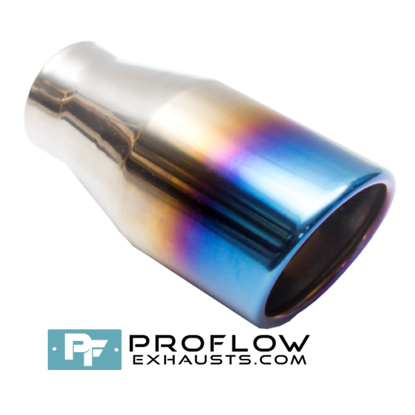 Proflow Exhausts Tailpipe Round Burnt Tip TX194