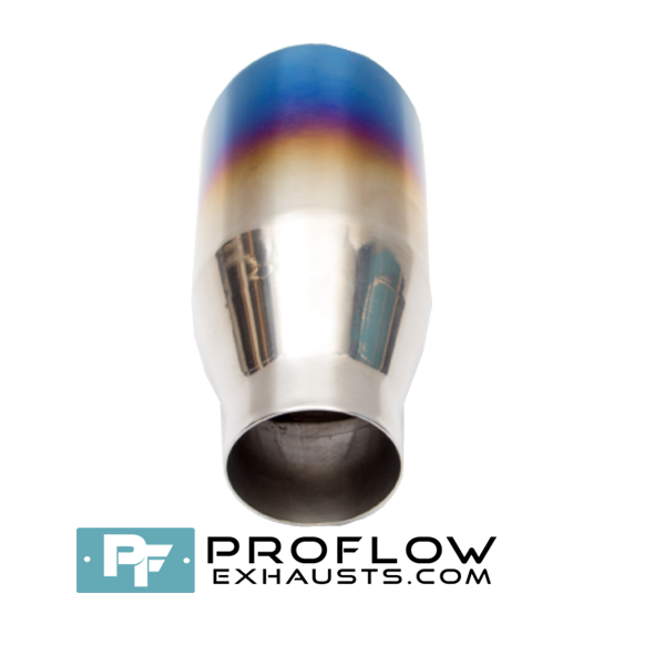 Tx194-4 Proflow Exhausts Tailpipe Round Burnt Tip TX194