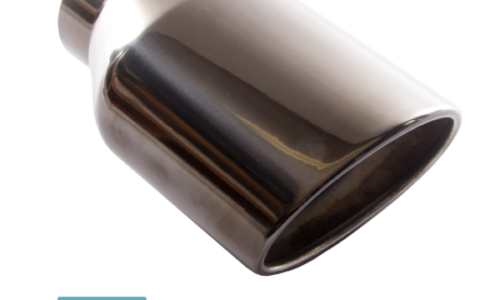 Proflow Exhausts Tailpipe Black Nickel Oval TX195
