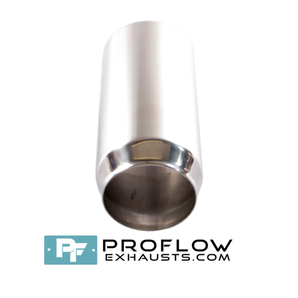 TX064-5 Proflow Exhausts Stainless steel Tailpipe Round TX064