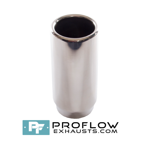 TX064-2 Proflow Exhausts Stainless steel Tailpipe Round TX064