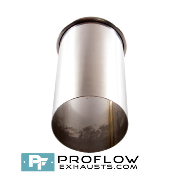 TX069-3 Proflow Exhausts Stainless steel Tailpipe Round TX069