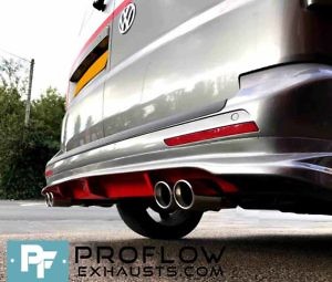 VW T5 Fitted With Proflow Custom Stainless Steel Exhaust (2)