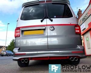 VW T5 Fitted With Proflow Custom Stainless Steel Exhaust (3)