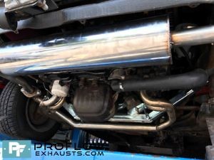 VW Volkswagen T25 Fitted With A Proflow Exhausts Complete Custom Built Stainless Steel System (5)