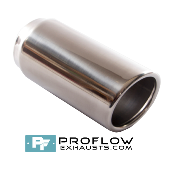 Proflow Exhausts Stainless steel Tailpipe Round TX062