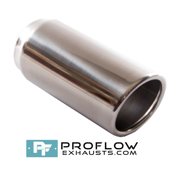 Proflow Exhausts Stainless steel Tailpipe Round TX062