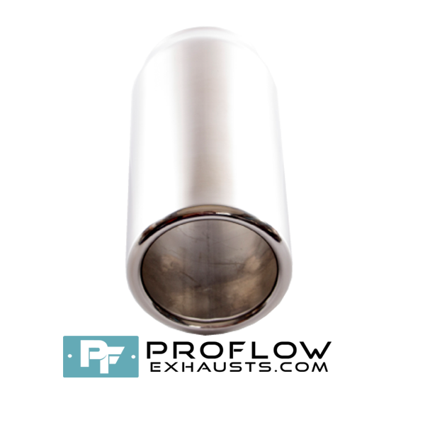 Tx064-3 Proflow Exhausts Stainless steel Tailpipe Round TX064