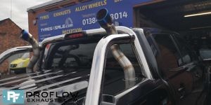 Ford Ranger Custom Built Dual Stack Stainless Steel Exhaust