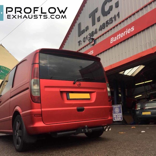 Mercedes Vito Fitted With Proflow Custom Exhaust 3