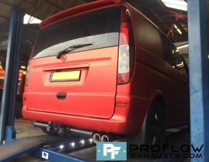 Mercedes Vito Fitted With Proflow Custom Exhaust