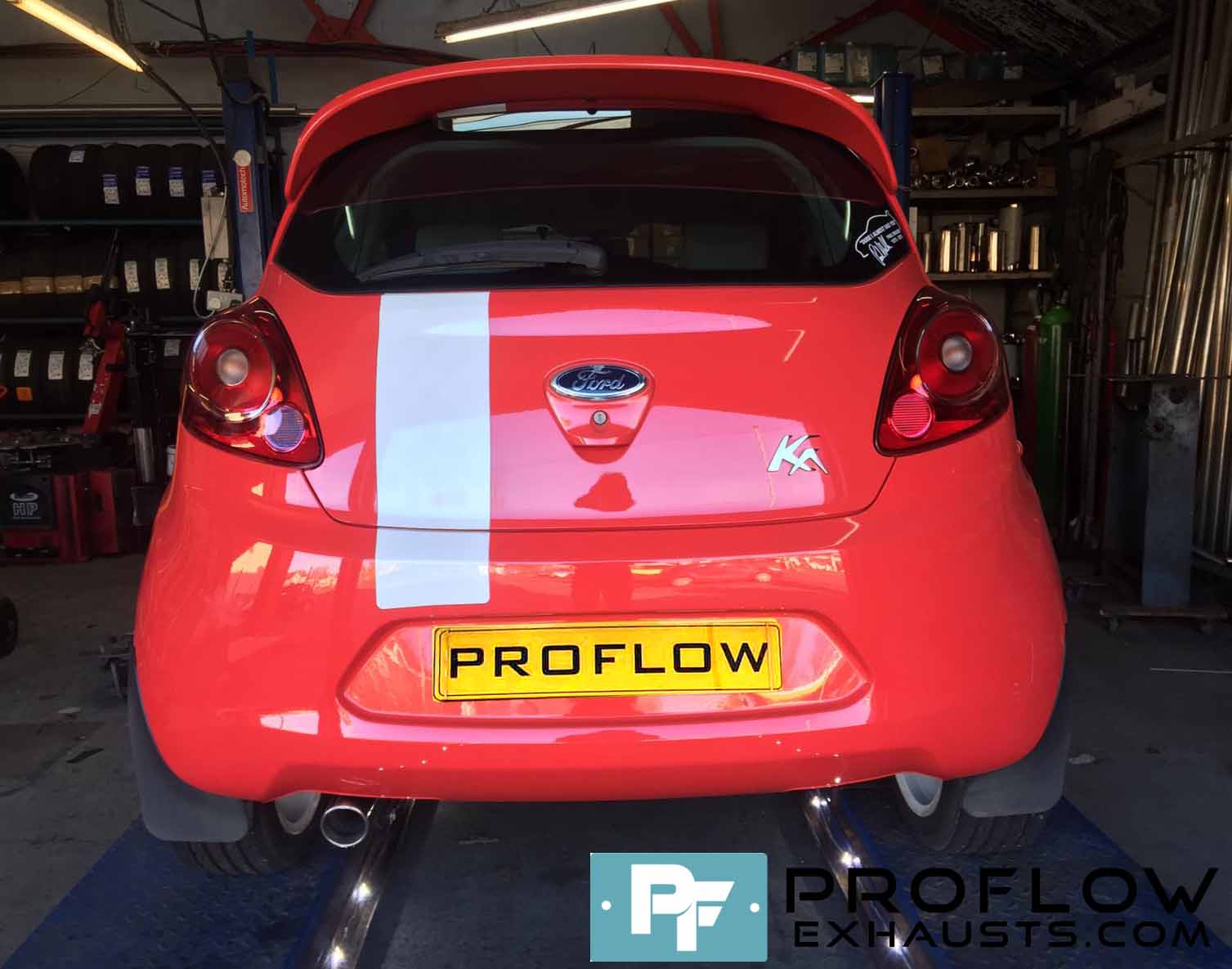 Proflow custom built Middle and Rear Exhaust for Ford KA