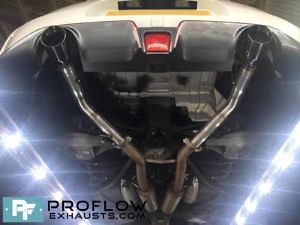 Nissan 370z Back Box Delete With Black Tip Tailpipes (3)