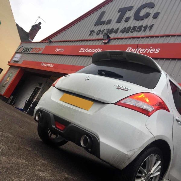 Suzuki Swift Stainless Steel Exhaust System 2
