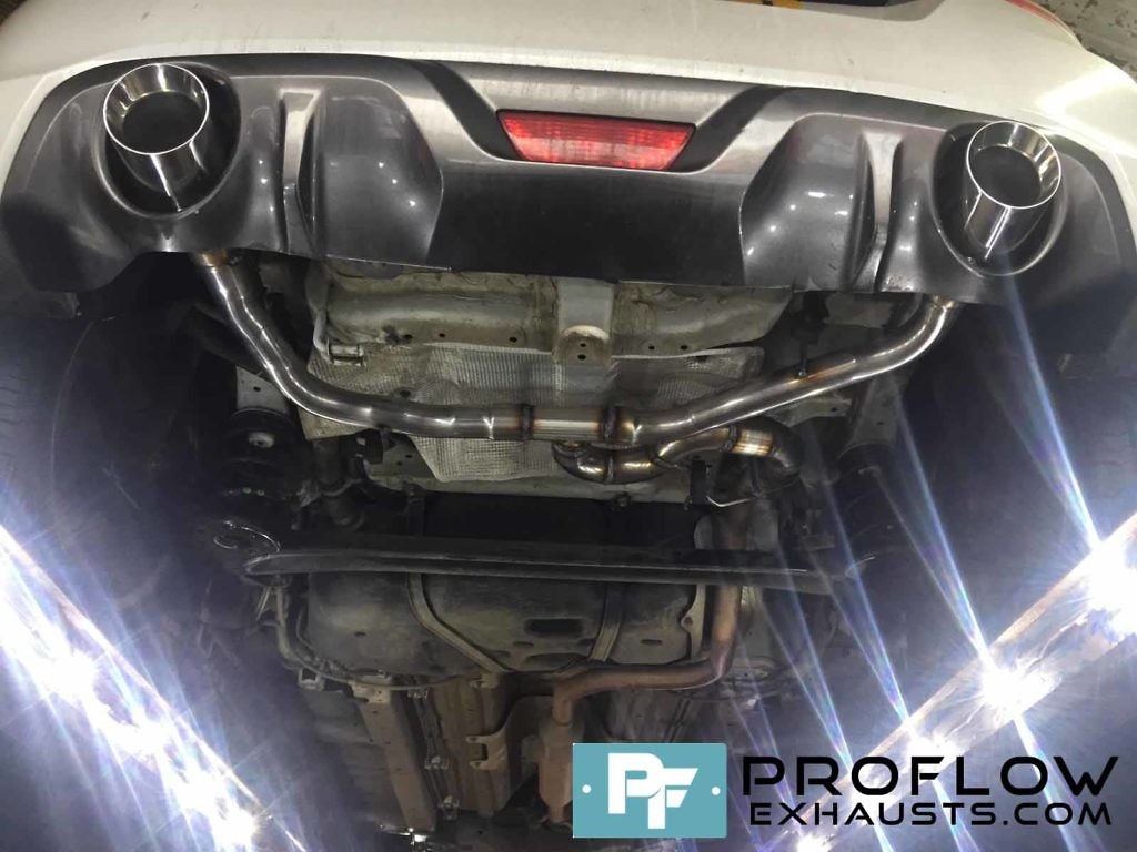 Proflow Exhausts Suzuki Swift Sport Back Box Delete with Dual Exit